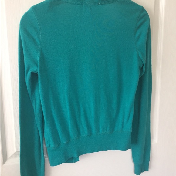 Teal Cardigan - Picture 2 of 3